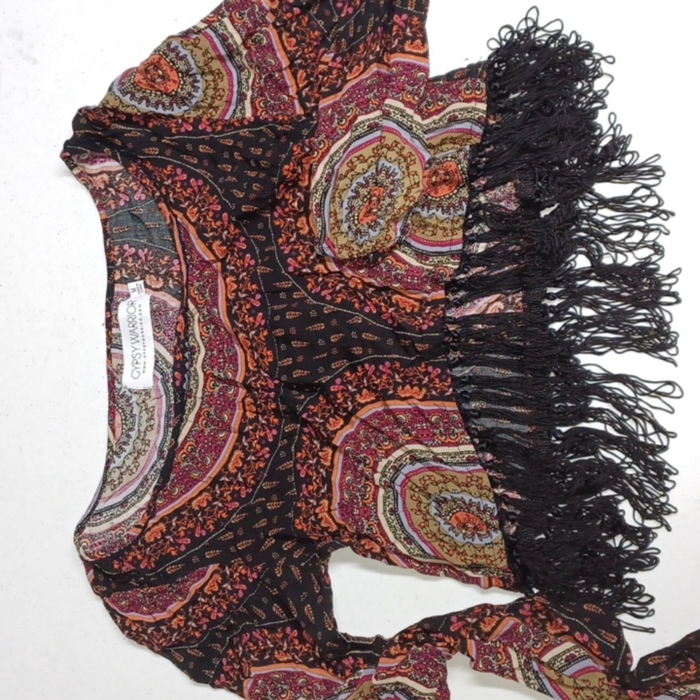 Gypsy warrior crop top